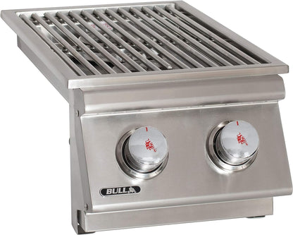 Bull Outdoor Products Stainless Steel Slide In Double Side Burner